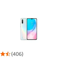 Dwa telefony Xiaomi m1904f3bg, jeden z tyłu, drugi z przodu, z oceną 4,6 gwiazdki.