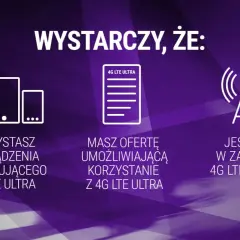 Czy LTE to 4G? Tak, 4G LTE Ultra to zaawansowana technologia sieciowa. Sprawdź, czy masz odpowiednie urządzenie, ofertę i zasięg.