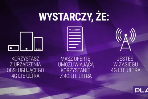 Czy LTE to 4G? Tak, 4G LTE Ultra to zaawansowana technologia sieciowa. Sprawdź, czy masz odpowiednie urządzenie, ofertę i zasięg.